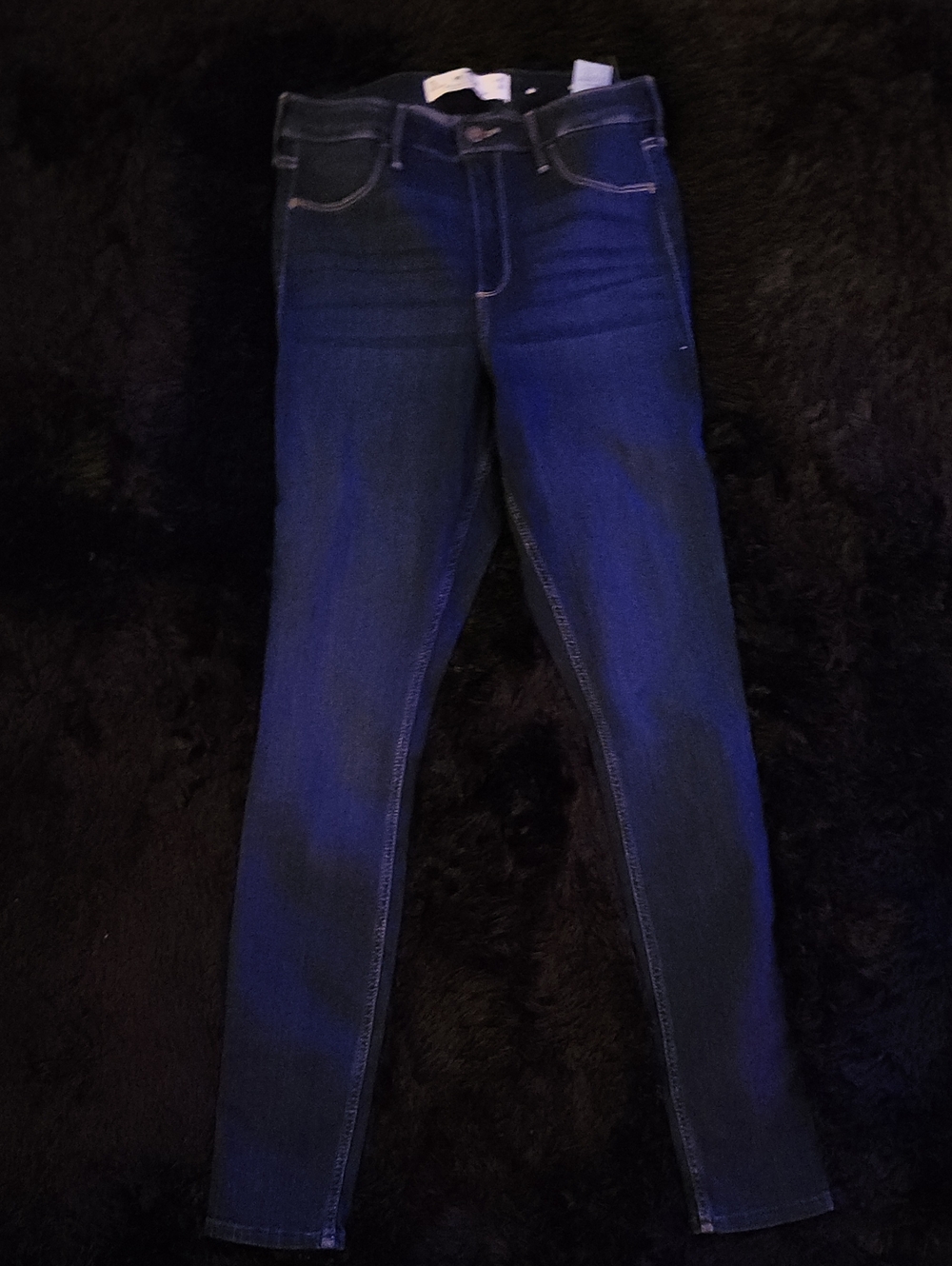 Dark Blue Women's Skinny Jeans